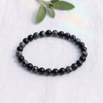 Bracelet en Obsidienne neige