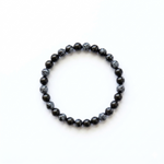 Bracelet en Obsidienne neige