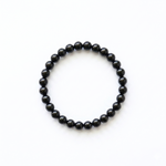Bracelet en Obsidienne noire