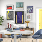 Frame box T-frame cadre pour maillot porte acrylique doublure interne feutre 60 x 6,5 x 80 cm noir