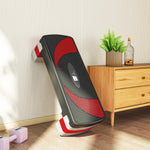 Stepper Fitness Aerobic - .fr x FFHandball - hauteur reglable surface antiderapante 80 x 31 x 20 cm noir gris clair