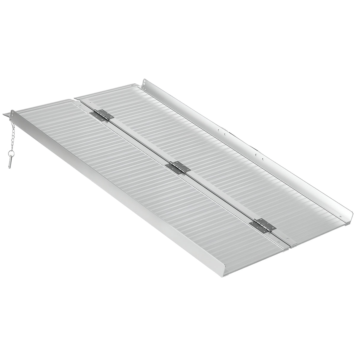 Rampa de carga rampa de acceso para silla de ruedas plegable antideslizante capacidad de carga 270 kg