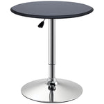 Table de Bar Table Bistro Mange-debout Chic Style Contemporain Hauteur réglable 67-93 cm Ø 63 cm Plateau