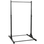 Station de musculation et barre de traction power tower 200 kg avec 8 niveaux de hauteur noir