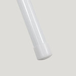 Lot de 2 chaises pliantes chaises de salle à manger portables cadre en acier dim. 45l x 46P x 78H cm blanc