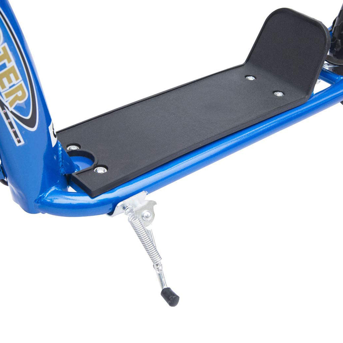 Kinderroller Tretroller 30 cm Luftreifen, höhenverstellbarer Lenker, Handbremse und Ständer, Stahl, für Kinder ab 5 Jahren, Blau