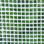 Mini Serre de Jardin Mini Serre Tunnel 270L x 90l x 90H cm Toit Pointu Acier PE Haute Densité 140 g/m² Anti-UV Fenêtres avec Zip Enroulables Blanc