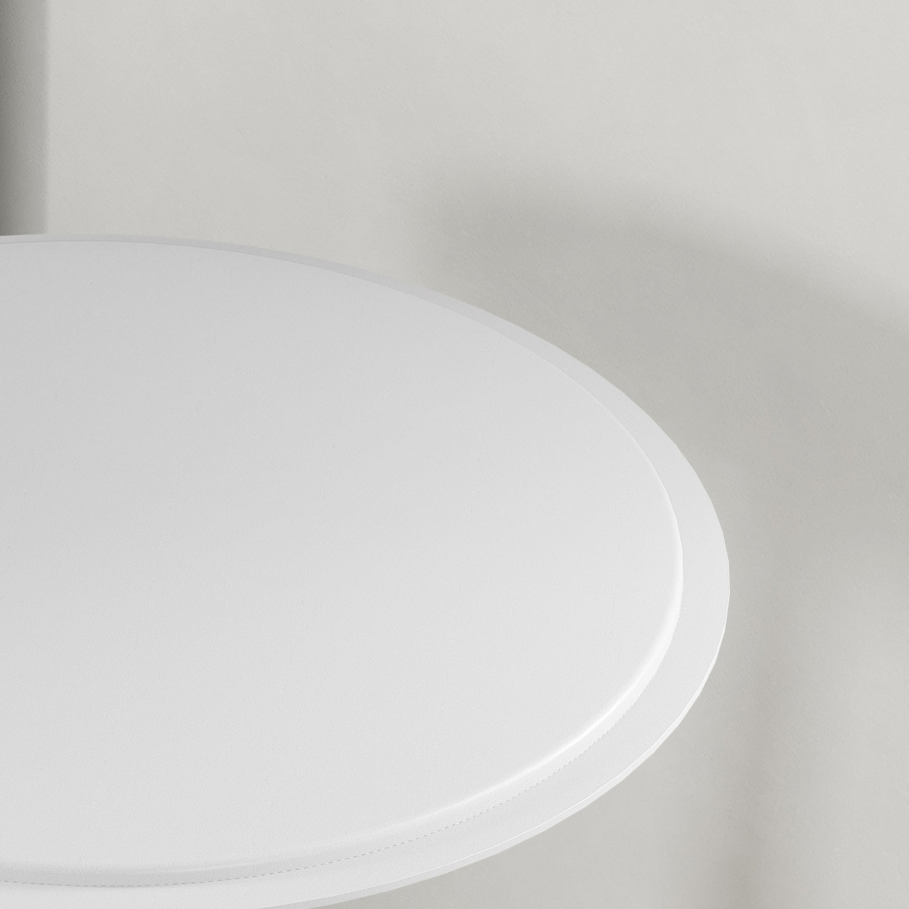 Table de Bar Table Bistro Mange-debout Hauteur réglable 67-93 cm Ø 63 cm Plateau pivotant 360° métal blanc