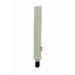 papate attache tetine attache sucette coton bio teddy vert