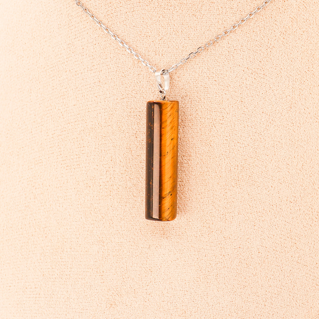Pendentif | Pilier en Oeil de tigre