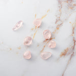 Pierre roulée en Quartz Rose