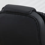 Fauteuil de bureau massant et chauffant électrique fauteuil bureau ergonomique revêtement synthétique noir
