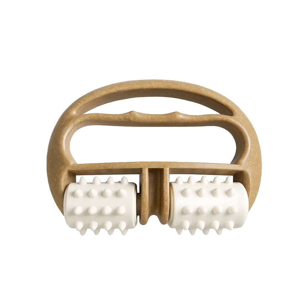 Brosse de Massage Naturelle – Fibres de Coco & Plastique Recyclé-0