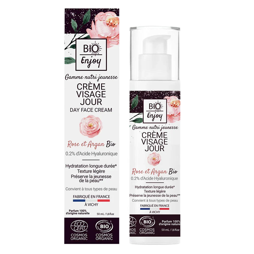 Crème de Jour Rose Argan – Certifiée Bio-0