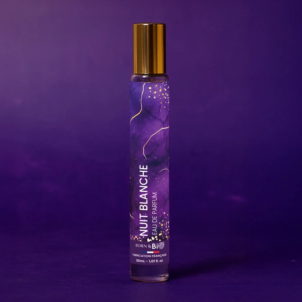 Nuit Blanche – Eau de Parfum Bio | Bois Chaud, Fève Tonka & Fascination Nocturne