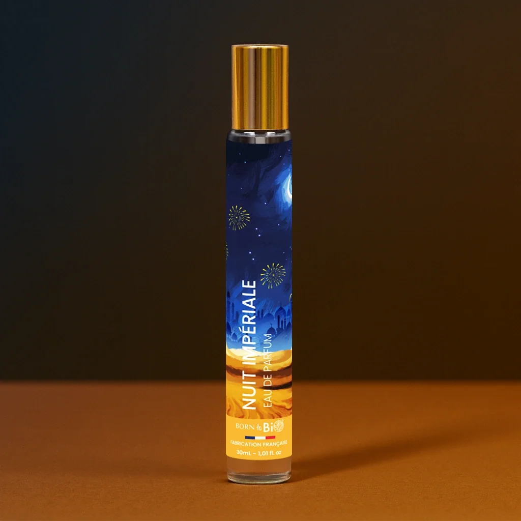 Nuit Impériale – Eau de Parfum Bio | Caramel, Jasmin & Vanille Gourmande
