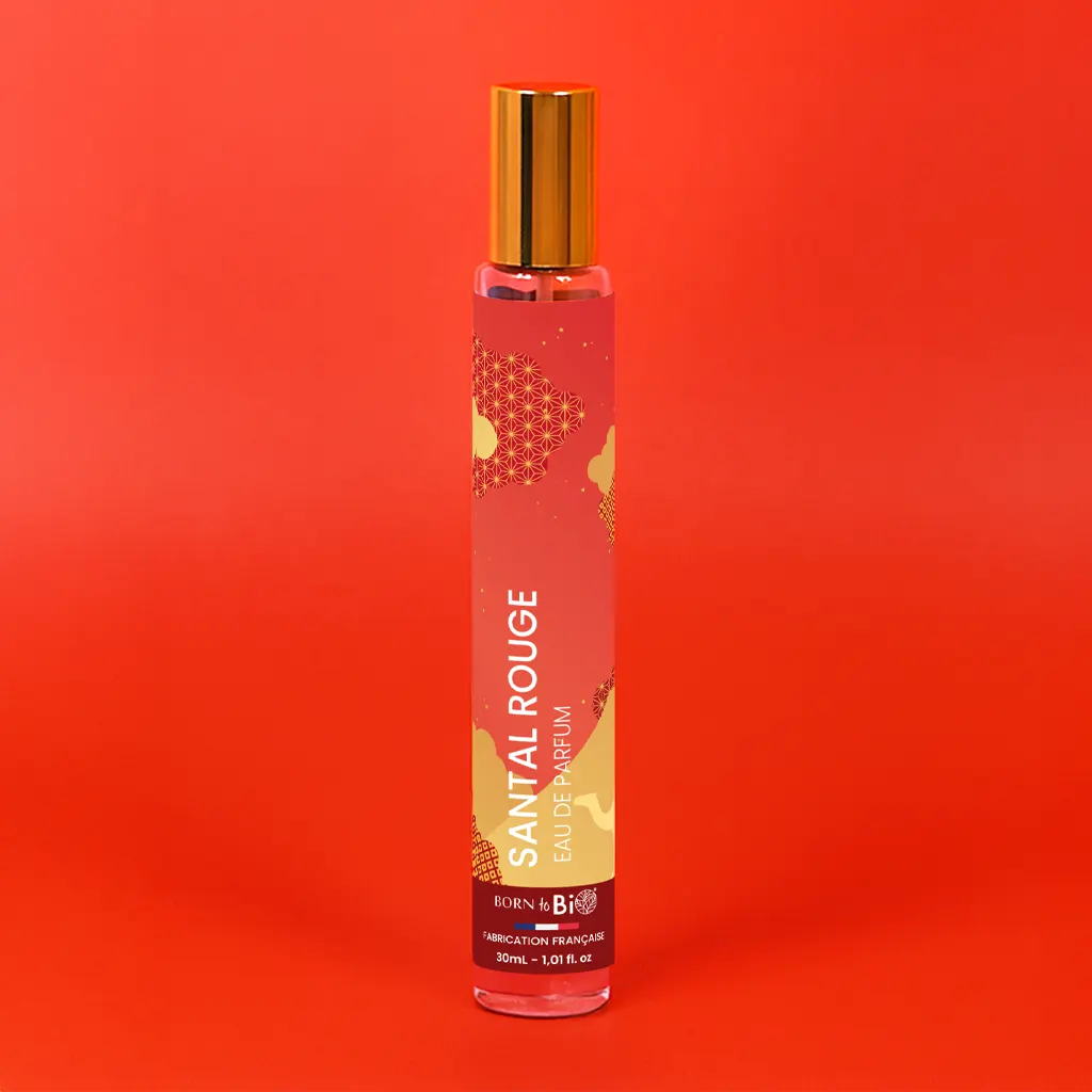 Santal Rouge – Eau de Parfum Bio | Floral, Fruité & Boisé
