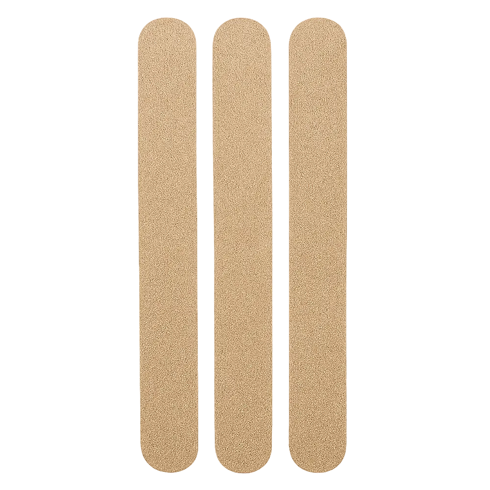 Lot de 12 Limes à Ongles en Bois – Grand Modèle-0