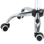 Tabouret à roulettes, tabouret de massage avec hauteur réglable 49-61 cm et selle ergonomique, chaise de travail à roulettes pivotant 360°, pour salon de massage tatouage clinique spa, noir