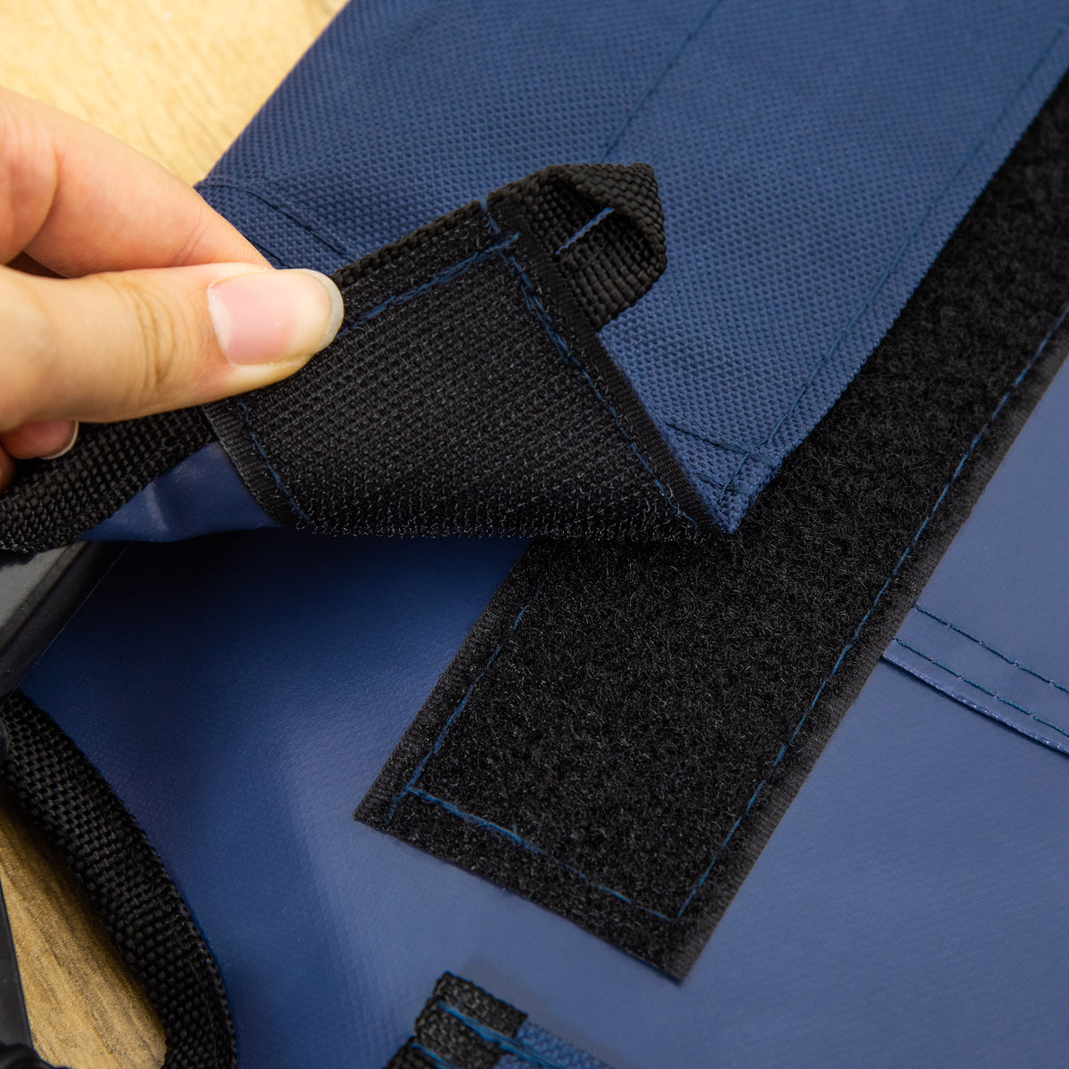 Cuccia rialzata XXL per cane gatto brandina per animali 92L x 76p x 18A cm blu navy
