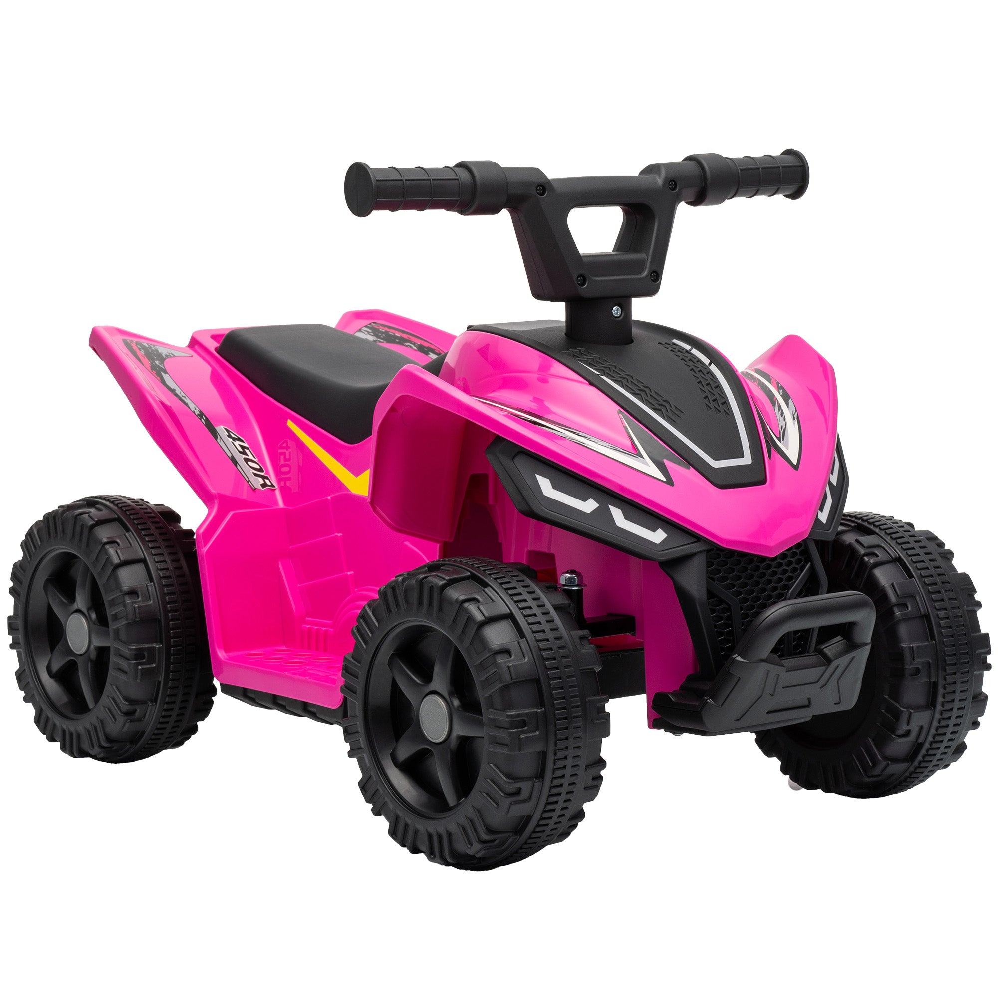 Elektrisches Kinder-Quad 6 V, Elektroauto für Kinder, Lithium-Akku, max. Geschwindigkeit 2 km/h, 18 bis 48 Monate, Rosa