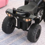 Cavalcabile Quad per bambini 18-36 mesi dim. 67L x 38P x 44A cm Effetti luminosi e sonori Nero
