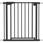 Barrière de sécurité pour chiens et bébés 76 à 81 cm avec extension fixation par pression sans perçage blanc