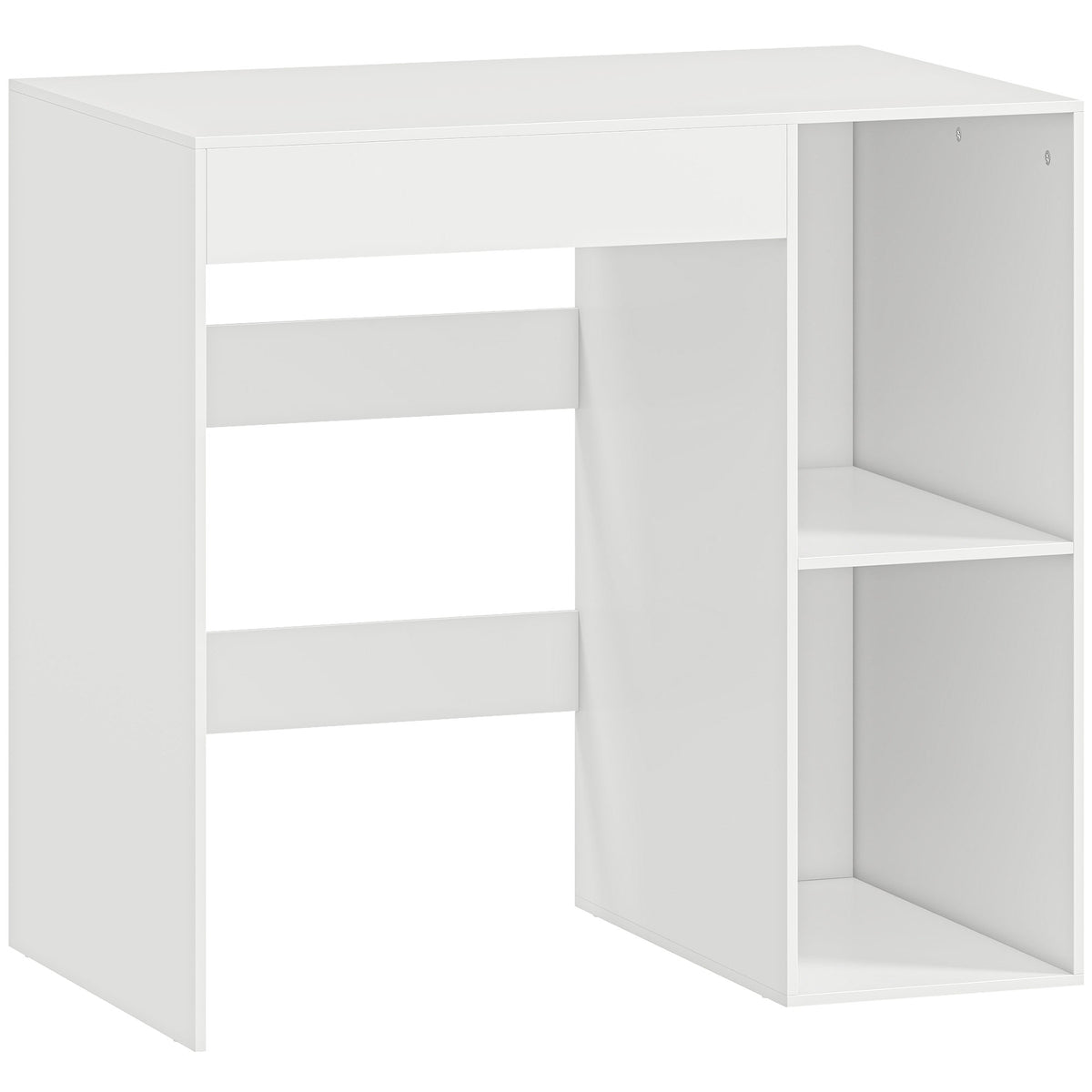 Mueble para lavadora, armario para lavadora y secadora con 2 compartimentos abiertos, 96 x 60 x 90,5 cm, blanco