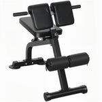 Banc de Musculation Pliable avec Hauteur et Inclinaison Réglables pour Entraînement Dos Bras, 96,6x68x69-110cm, Noir