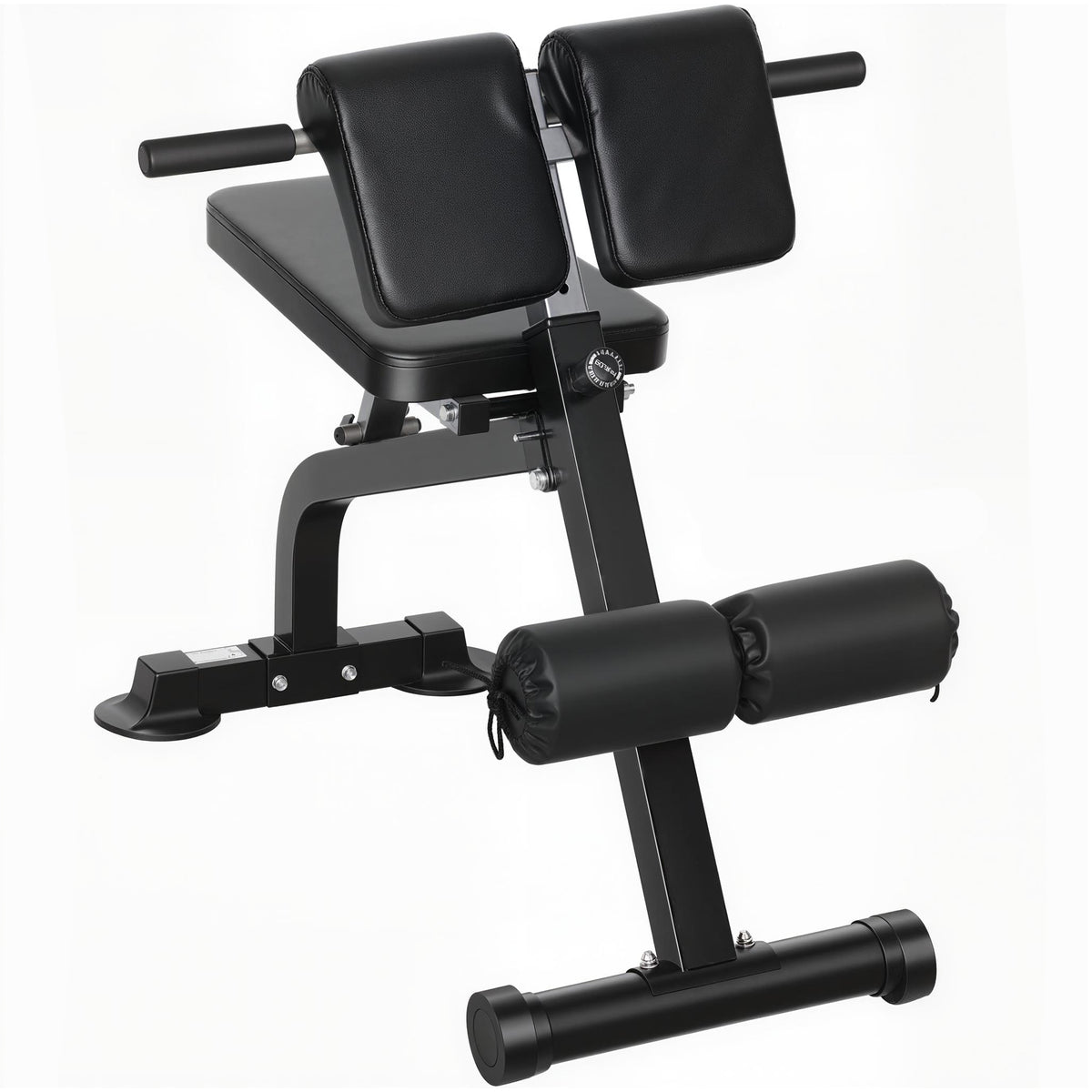 Banc de Musculation Pliable avec Hauteur et Inclinaison Réglables pour Entraînement Dos Bras, 96,6x68x69-110cm, Noir