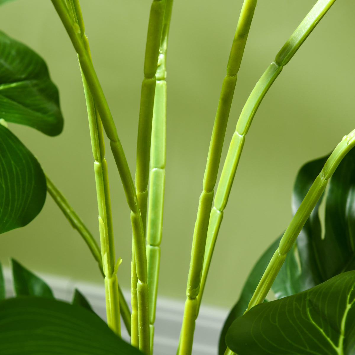 Plante artificielle arbre artificiel monstera deliciosa avec pot inclus hauteur 120 cm intérieure vert