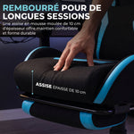 Ergonomic Gaming Chair, Reclining Mesh Gaming Chair with Adjustable Headrest, Lumbar Support, Black and Blue