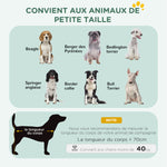 Cage caisse de transport pliante pour chien poignée, plateau amovible, coussin fourni 105 x 70 x 75 cm noir