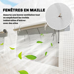 Serre Tunnel de Jardin 18m², Serre de Jardin Tunnel avec Porte et 12 Fenêtres avec Moustiquaires, 295x597x200cm, Blanc