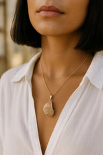 Collier coquillage Line