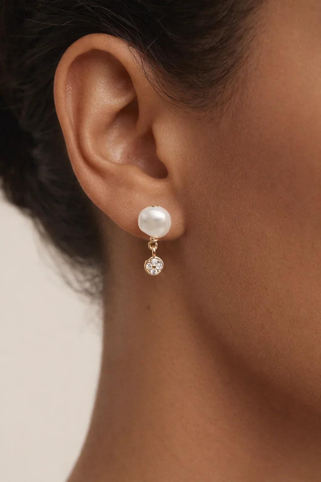Puces Carla en zirconium