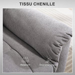 Fauteuil releveur électrique avec fonction massage et chauffage, fauteuil relax électrique dossier inclinable gris foncé