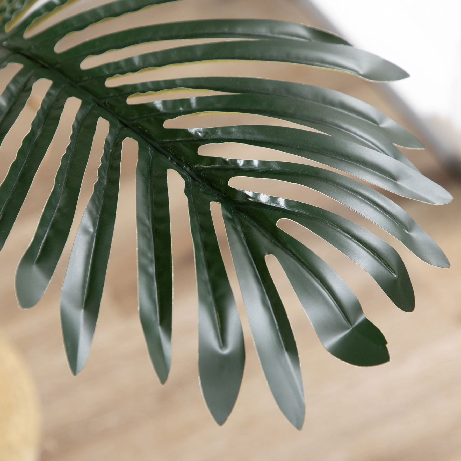 Palmier areca artificiel arbre artificiel hauteur 190 cm avec 30 grandes feuilles en plastique pot inclus