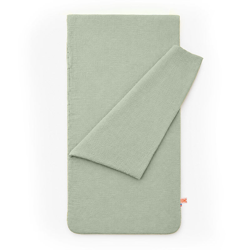 sac couchage enfant en coton bio vert