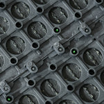 Gazon synthétique Artificiel Set de 10 Dalles Carreaux 30 x 30 cm épaisseur Confort 3 cm à emboîter Vert