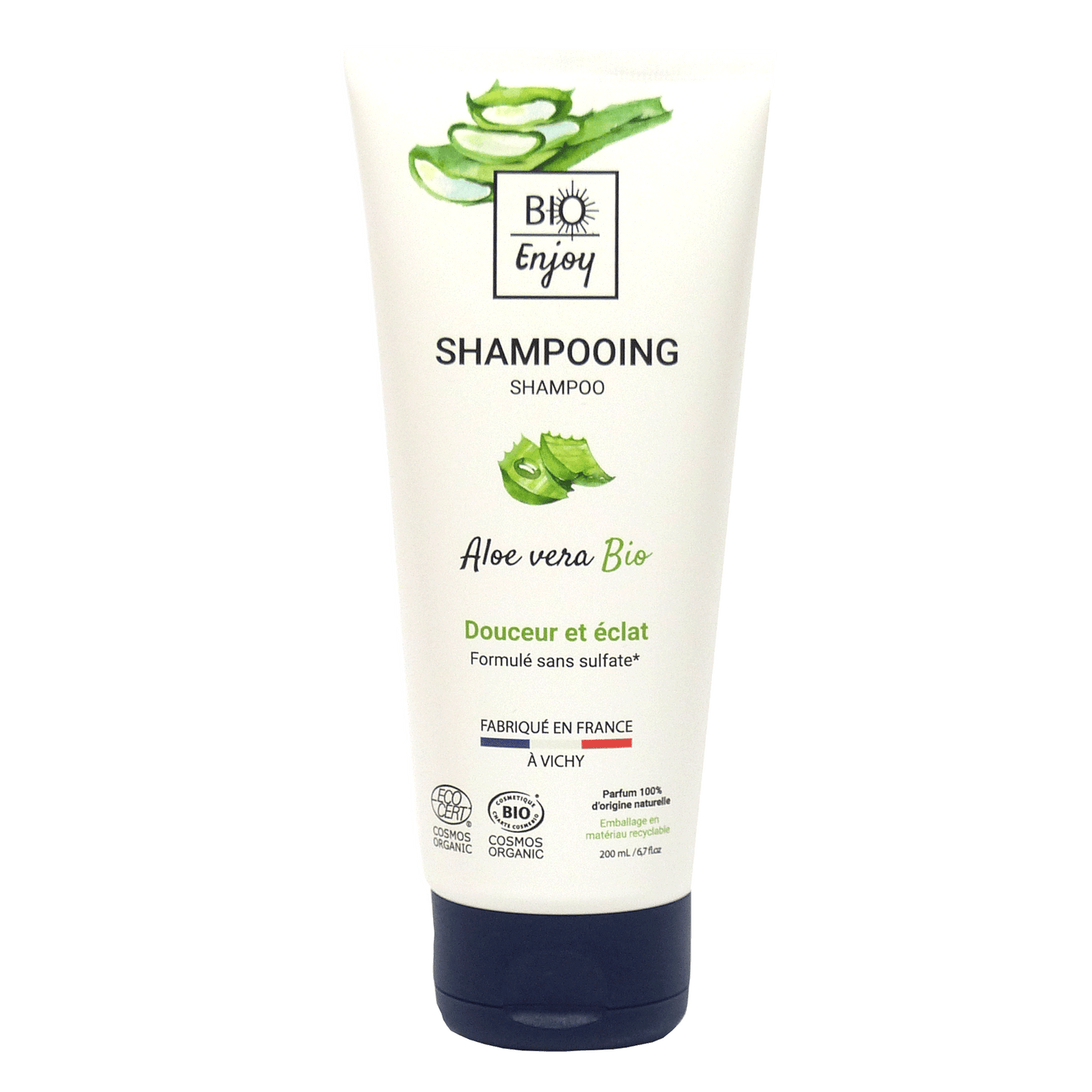 Shampooing Aloe vera Bio Cosmos Organic  - BIO Enjoy 200mL-0