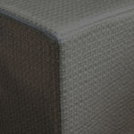 Housse salon de jardin extérieure bâche de protection extérieure anti-UV  en polyéthylène 235 x 190 x 90 cm gris