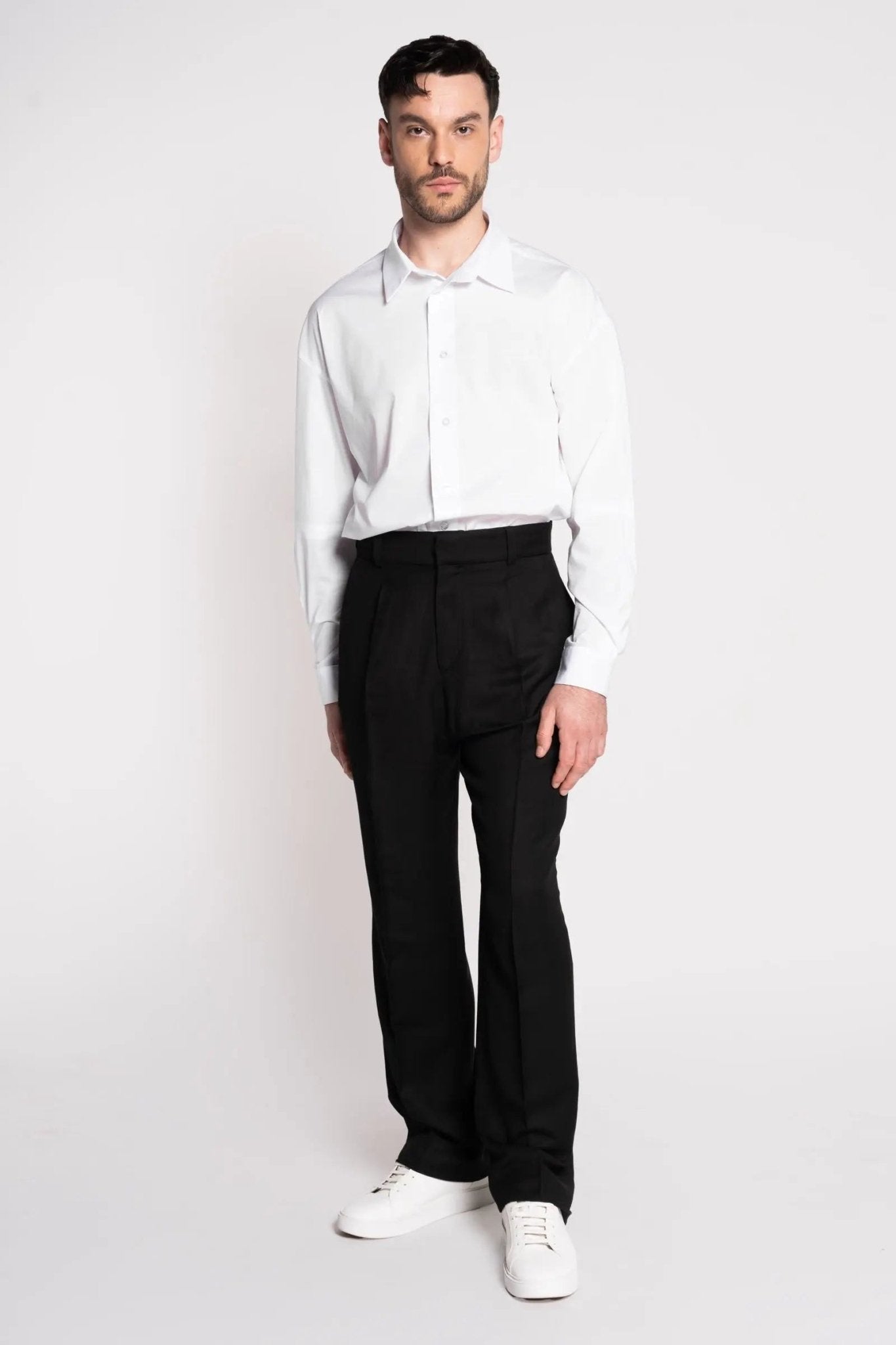 Chemise Coupe Droite en Coton – Erverte Paris
