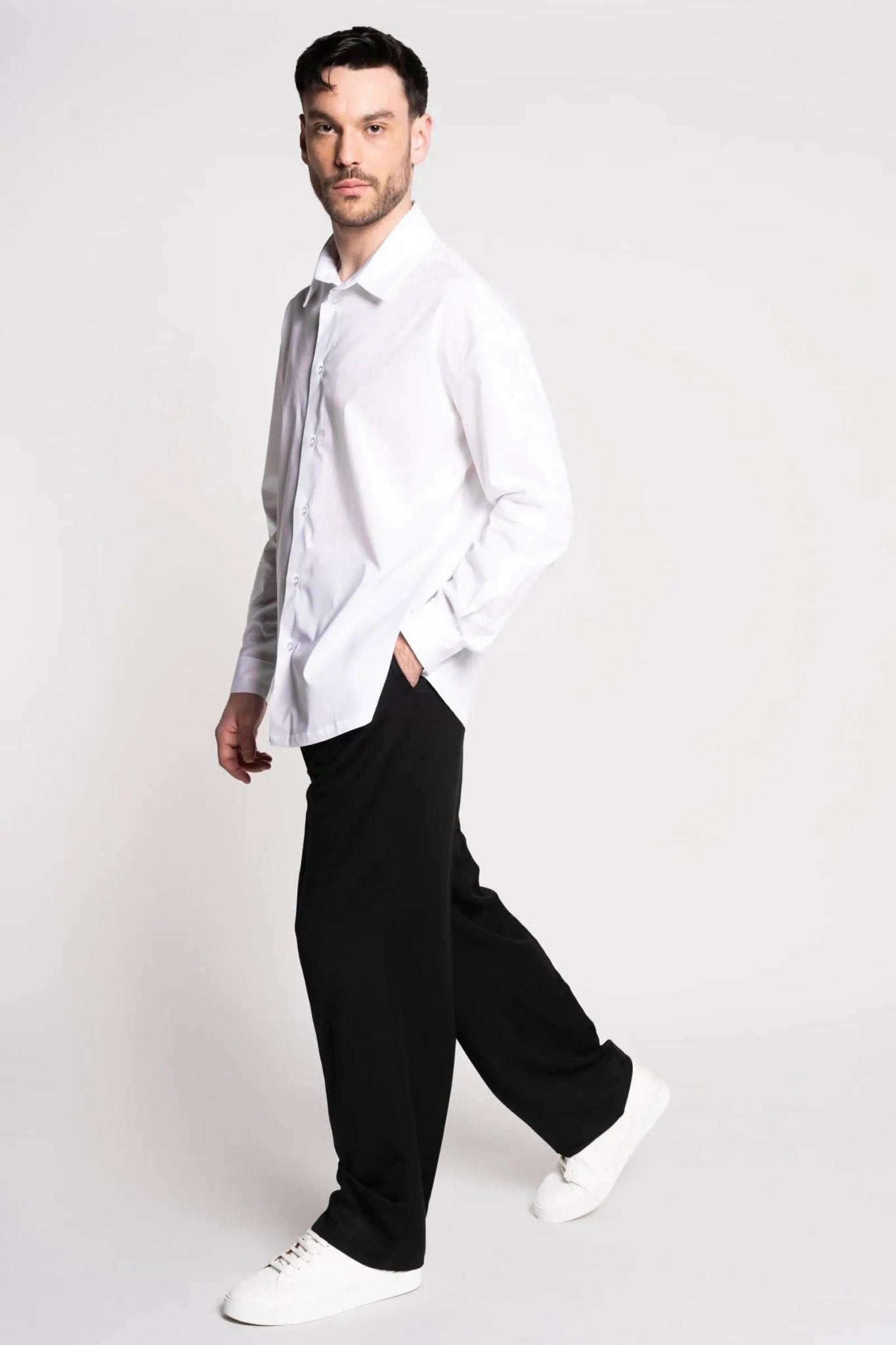 Chemise Coupe Droite en Coton – Erverte Paris