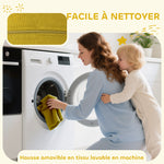 Parcours motricité bébé module motricité bébé 7 pièces avec housse lavable 107 x 107 x 30 cm multicolore