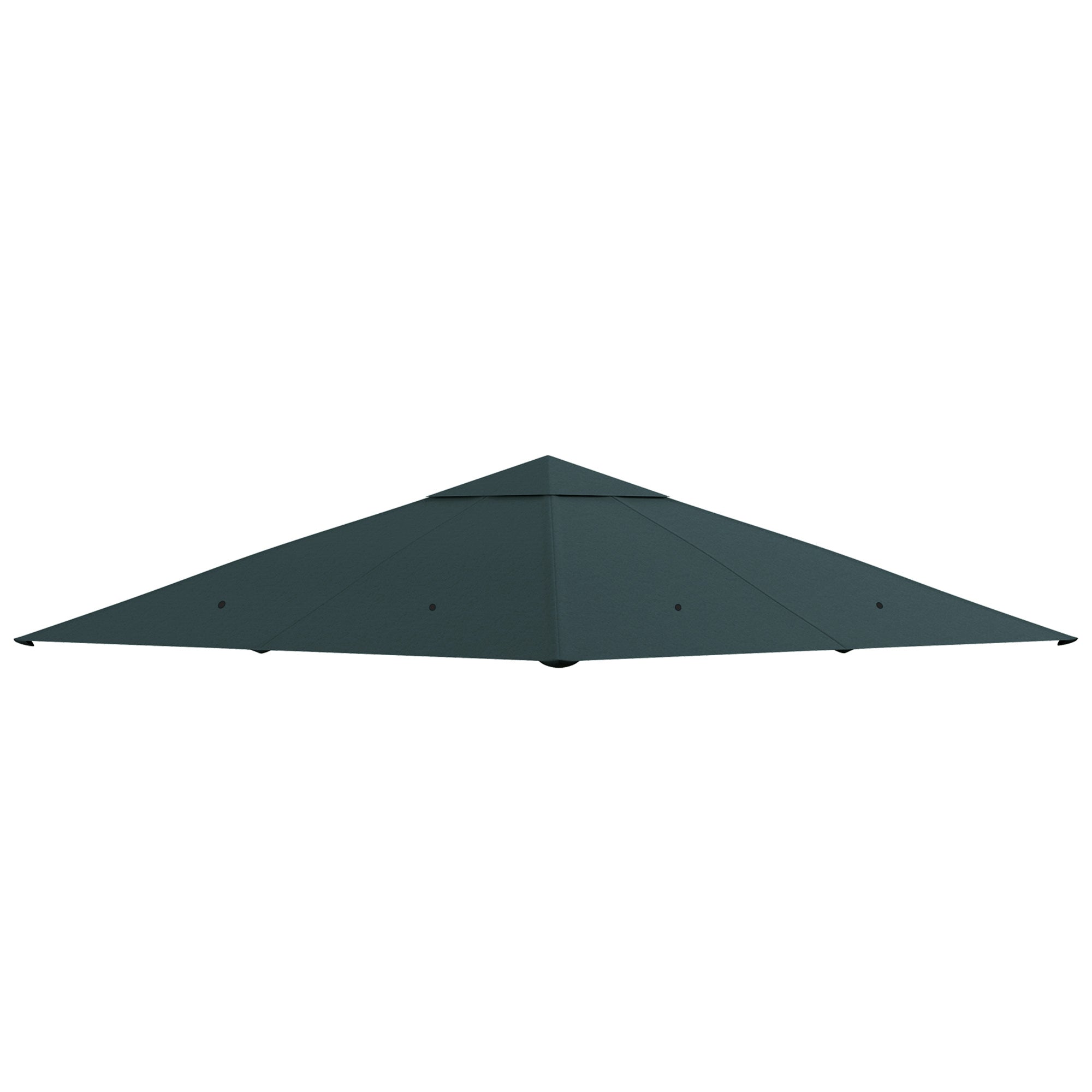 Toile de rechange pour pavillon tonnelle tente toit de remplacement gazebo de jardin tissu polyester 180 g/m²