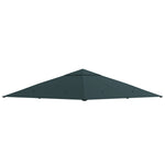 Toile de rechange pour pavillon tonnelle tente toit de remplacement gazebo de jardin tissu polyester 180 g/m²