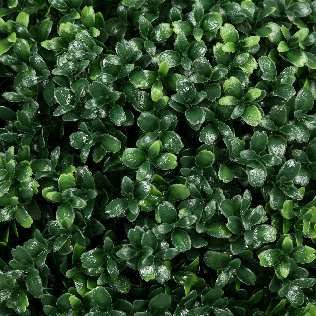 Lot de 2 Plantes Artificielles 70 cm, Boules de Buis, 440 Feuilles, Piquets, Résistant aux UV, Facile à Nettoyer, Vert