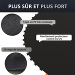 Ersatzsprungtuch für Trampolin, passend für Trampoline mit Ø 3,7 m und 14 cm Federn