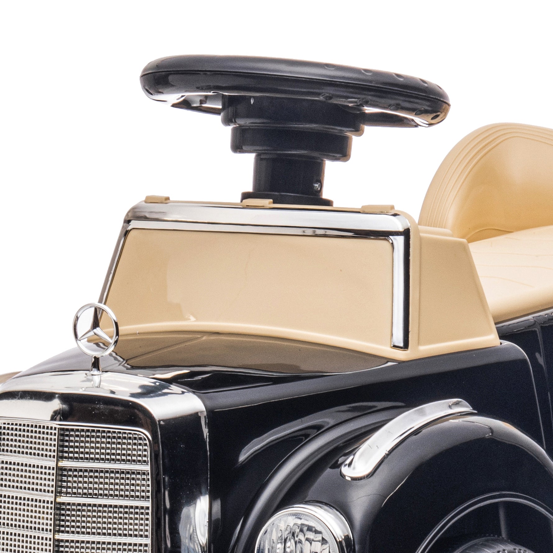 Porteur Enfants Voiture Licence Mercedes-Benz 300S 18-48 mois coffre rangement sous le siège noir